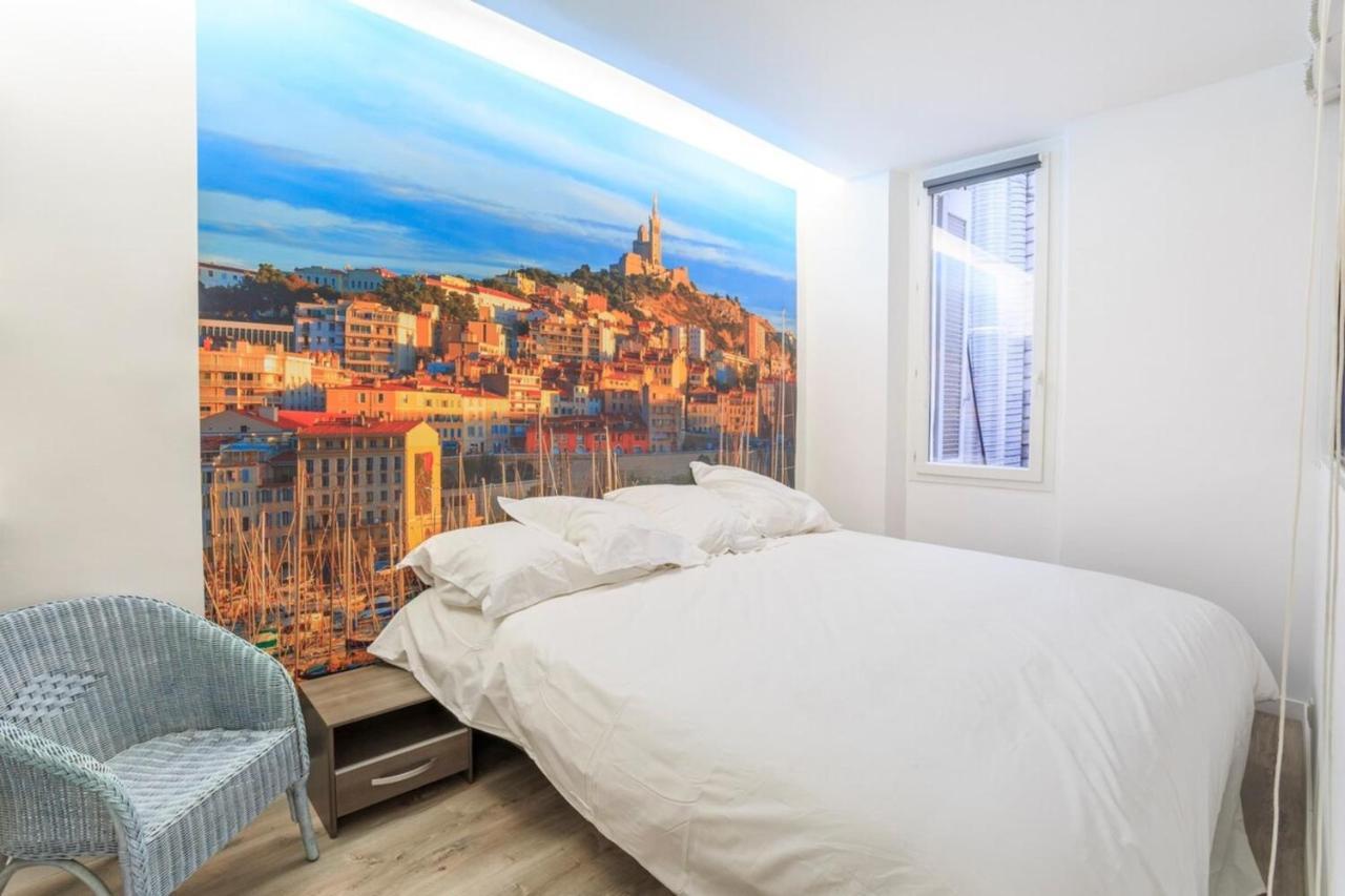 Sud Passion - Fada Vieux Port - Calme - Linge De Qualite - Lit King Size - Fibre Apartment Marseille Ngoại thất bức ảnh